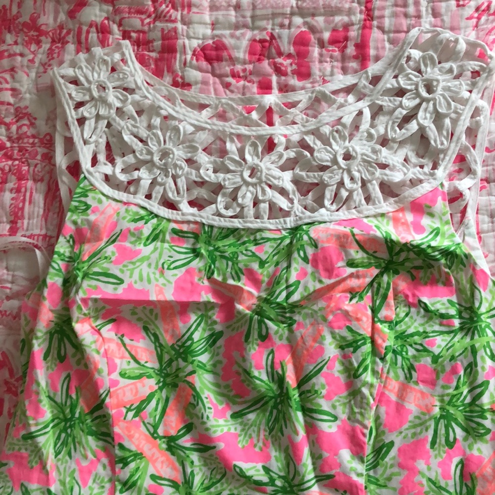 Lilly Pulitzer Nibbles shift size 6 Lacina dress